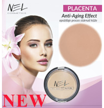 KPPL4 - NEL No. 4 kompakt púder placentával zsíros és kombinált bőrre 12 g