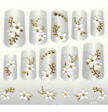 3D09 - 3D nail stickers