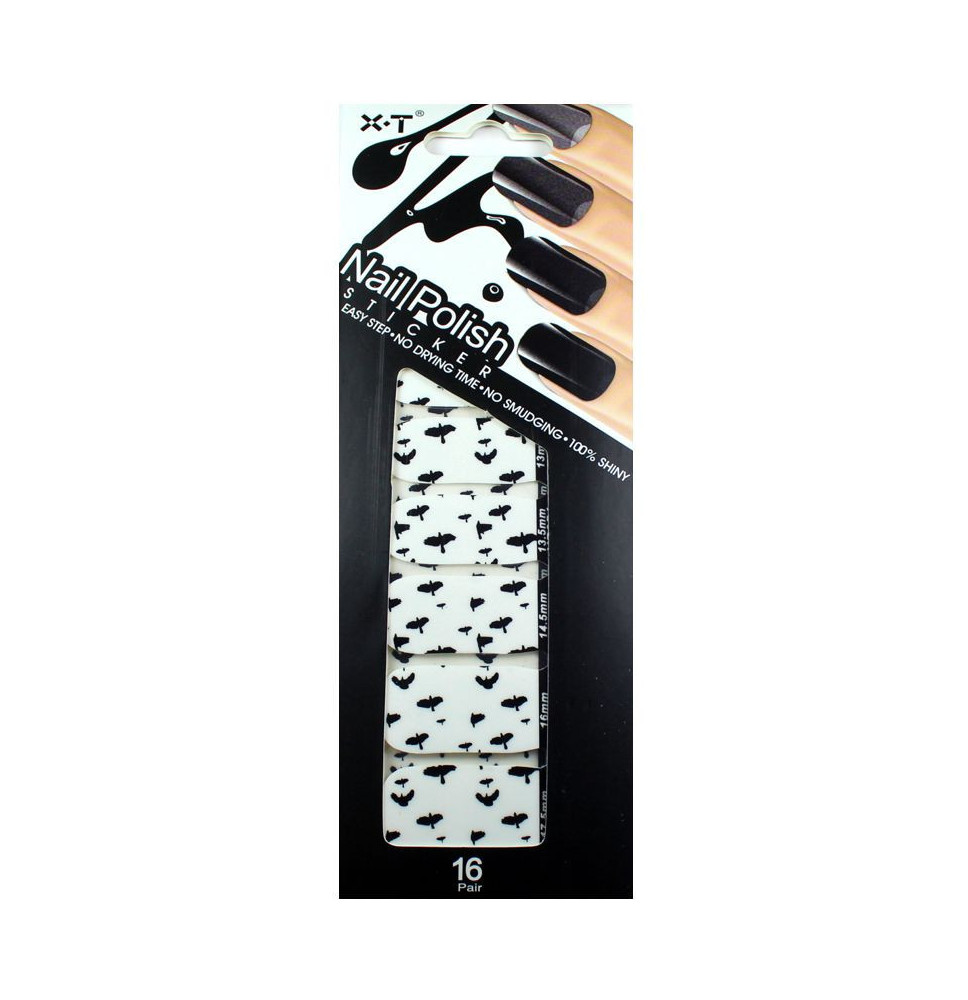 NP7 - Nagelsticker mit Lackeffekt 16 Stk