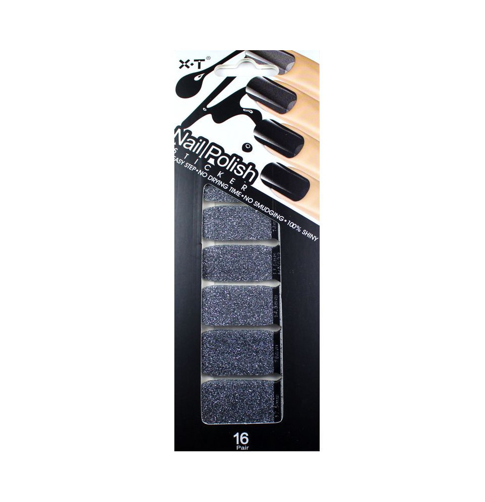 NP8 - Nail stickers with varnish effect 16 pcs