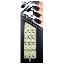 NP13 - Nagelsticker mit Lackeffekt 16 Stk