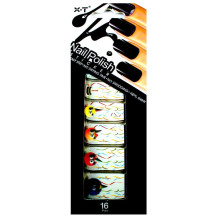 NP18 - Nagelsticker mit Lackeffekt 16 Stk