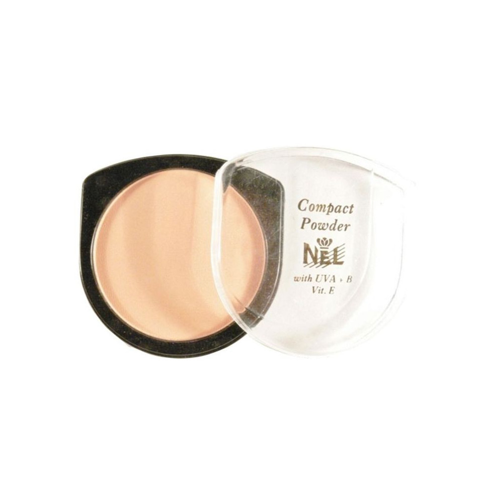 KP4 - NEL kompakt púder zsíros és kombinált bőrre No. 4 nude 12 g