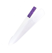 PSF - Szklany pilnik do paznokci dwustronny kolorowy 14 cm