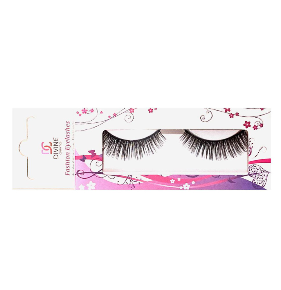 EL4 – Künstliche Wimpern mit 1 g transparentem Kleber