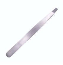 IM907s - Rozsdamentes acél csipesz, ferde, 12 cm