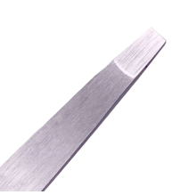 Tweezers stainless steel straight 12 cm | divinecosmetics.eu