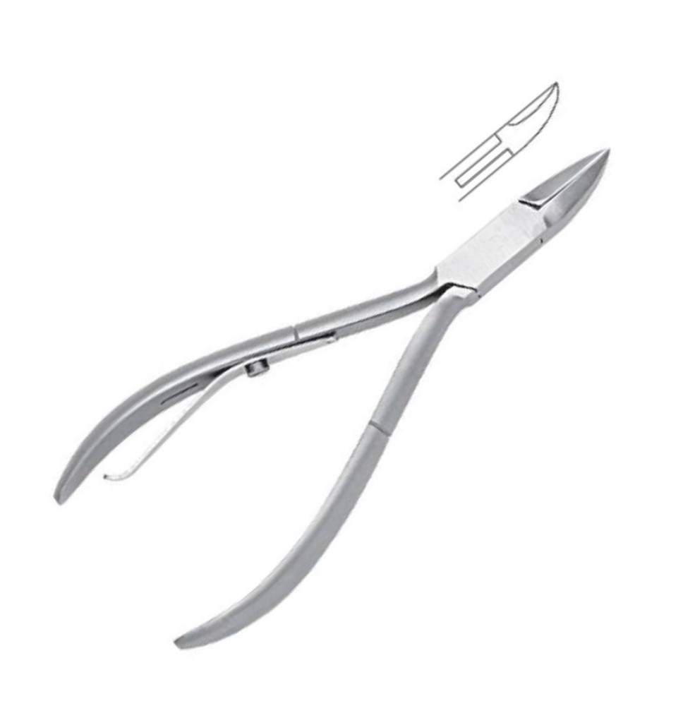 Pediküre-Nagelzange 12 cm | divinecosmetics.eu