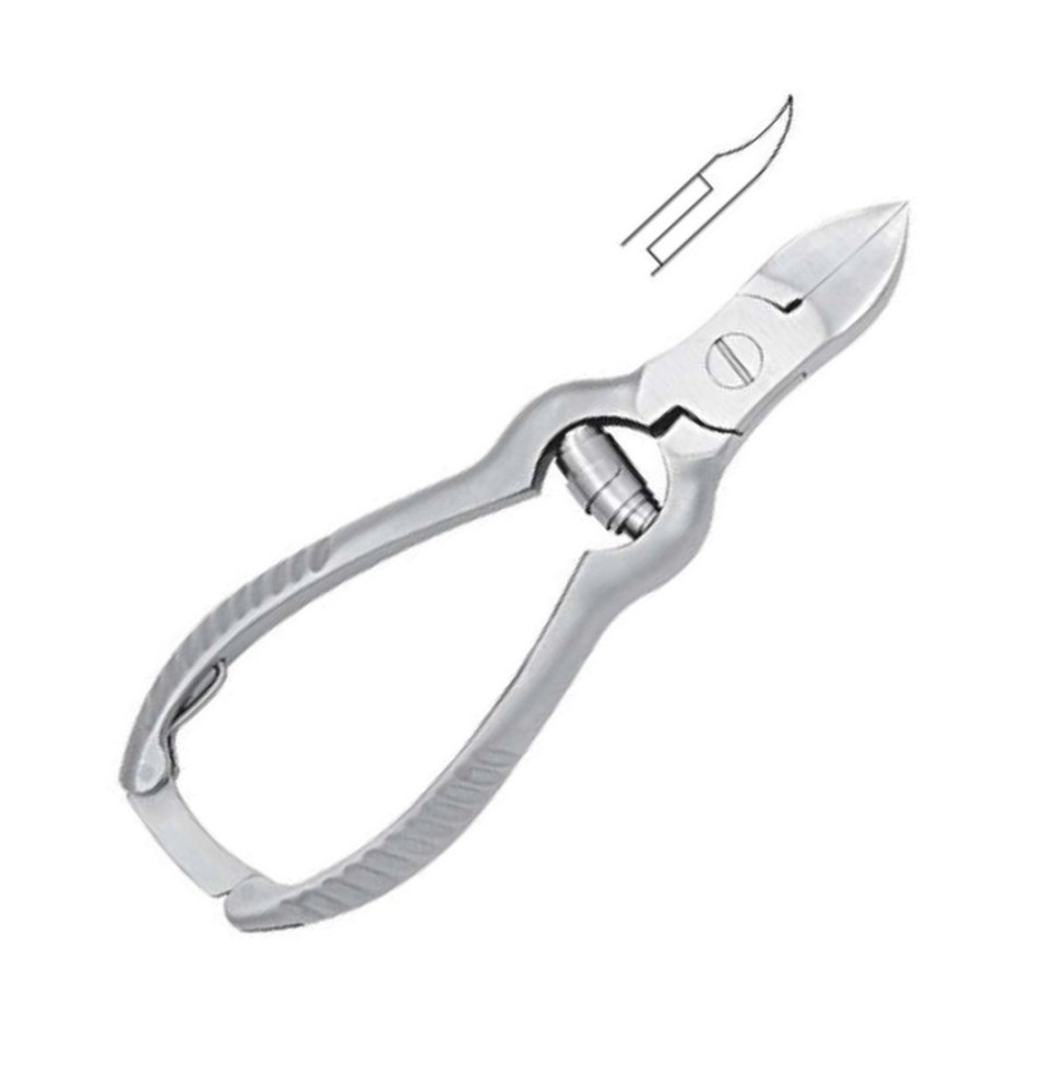 KI132a - Obcinacz do paznokci do pedicure 13,5 cm