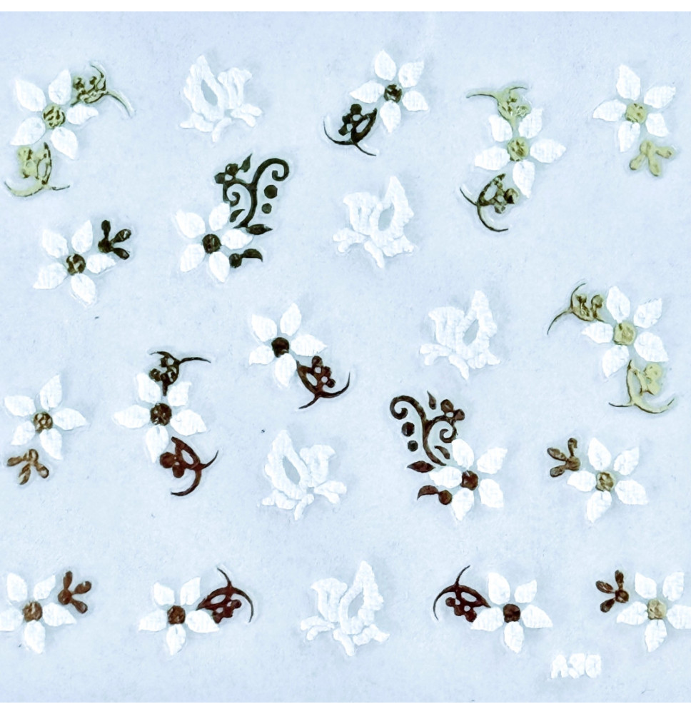 3D nail stickers No. 9 | divinecosmetics.eu