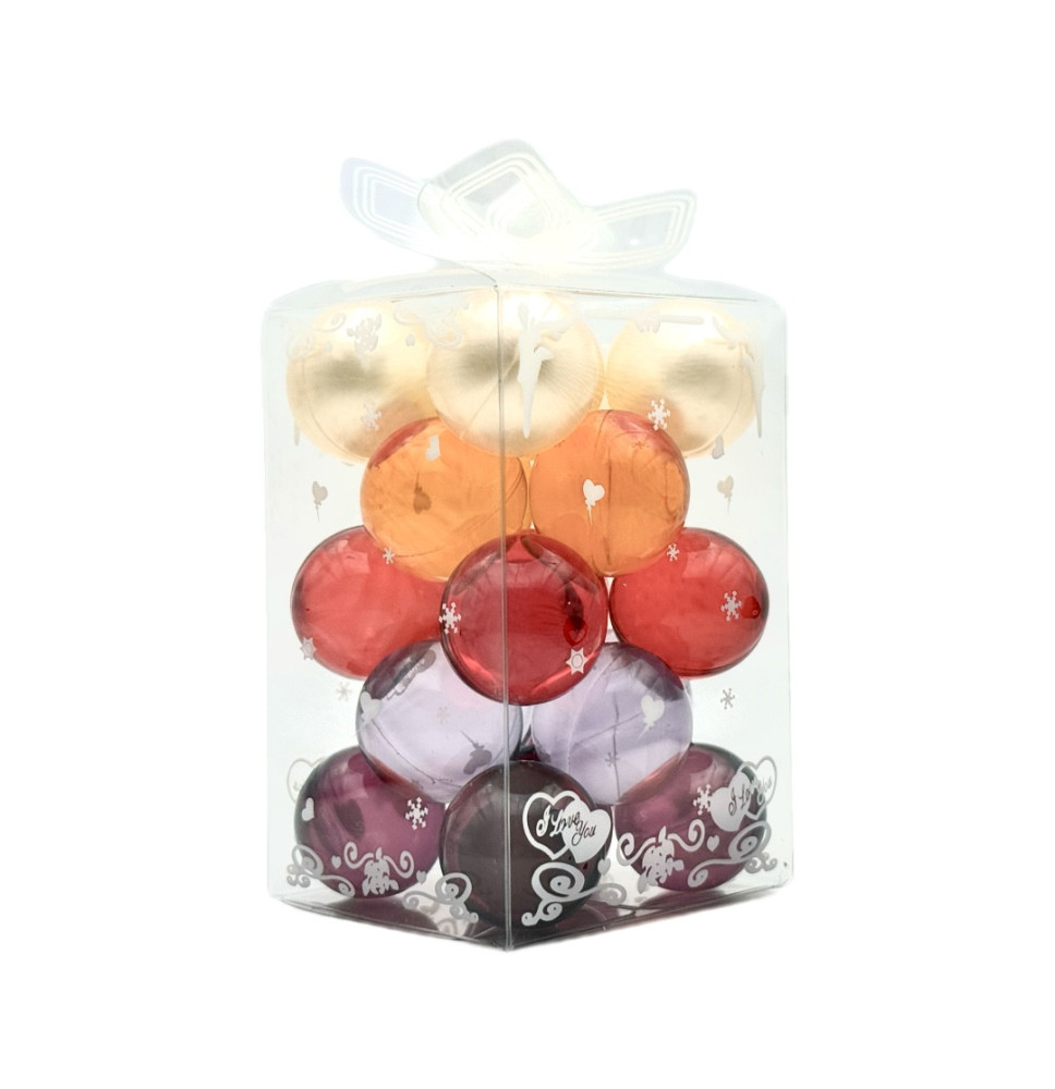 Olejová kulička do koupele 3,85 g mix 23 ks | divinecosmetics.eu